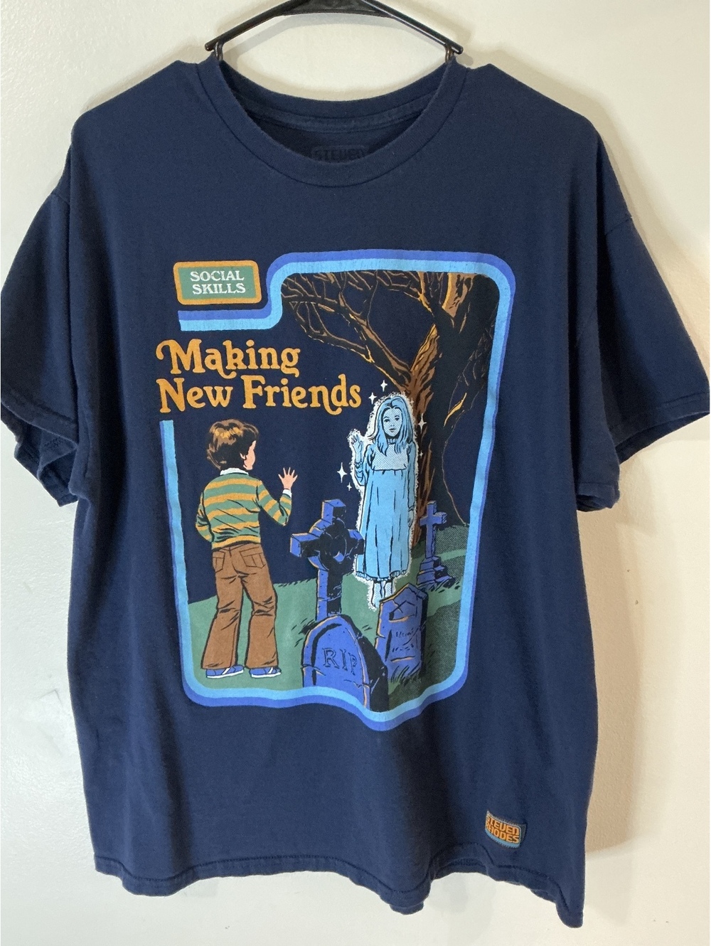 Steven Rhodes Shirt Making New Friends